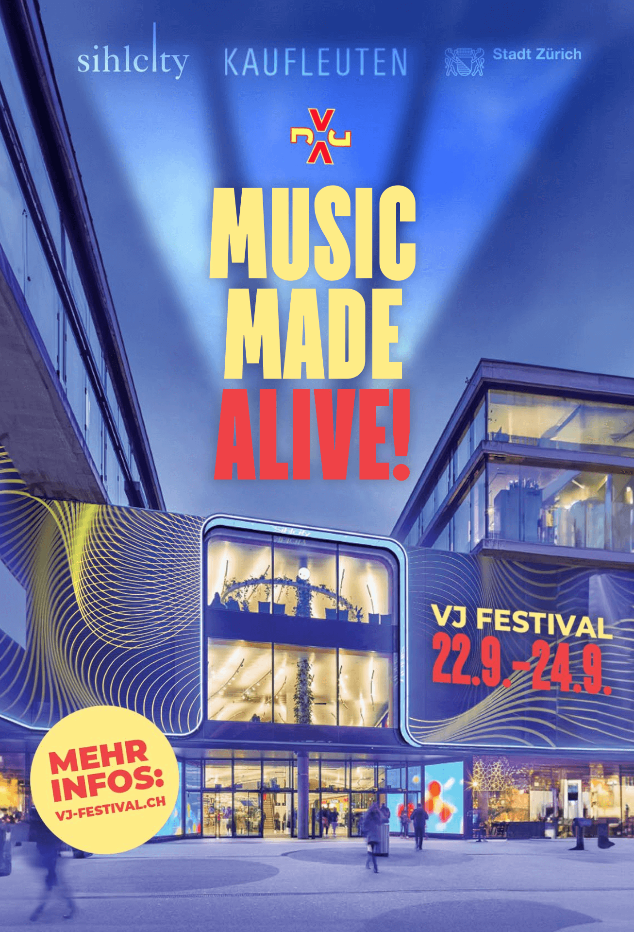 VJ Festival – Plakat